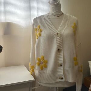 Flower cardigan